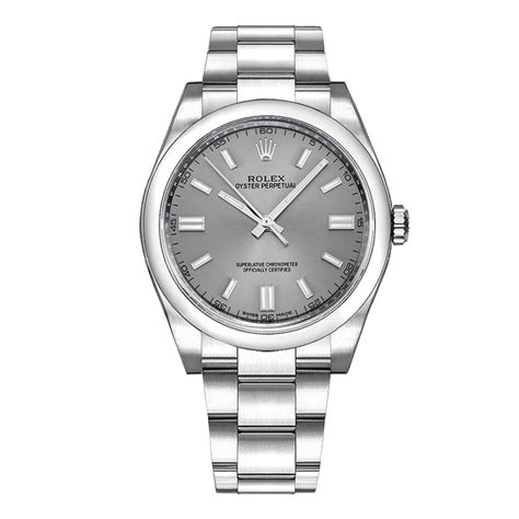 rolex perpetual ref.116000|rolex oyster perpetual 36 silver.